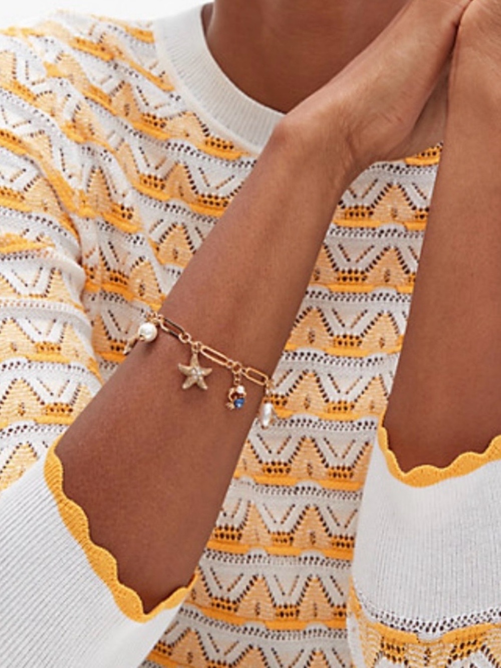 Kate Spade Sea Star Charm Bracelet NEW - Picture 5 of 6